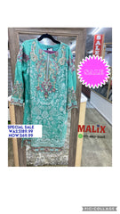 Cyan Blue Salwar Kameez