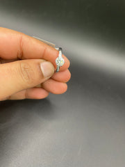 925 silver Moissanite ring