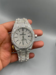 Luxury Moissanite lab grown diamonds watch