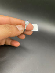 925 silver Moissanite ring