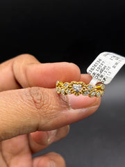 10kt gold and diamond ring